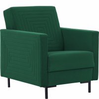 Atpūtas krēsls SOLVO, Melns/Fabric 17034